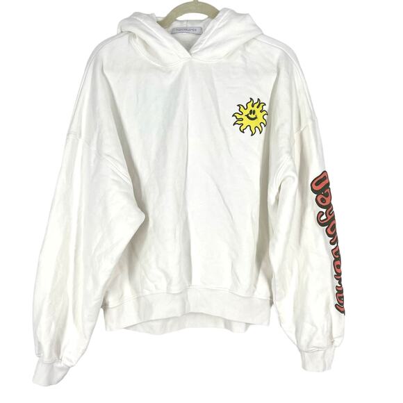 Daydreamer Flyer Oversized Mushroom Hoodie Sweatershirt Size XSmall - Picture 2 of 6